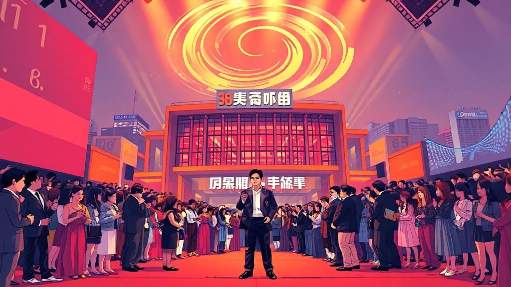 영화 축제의 시작 (cartoon 스타일)