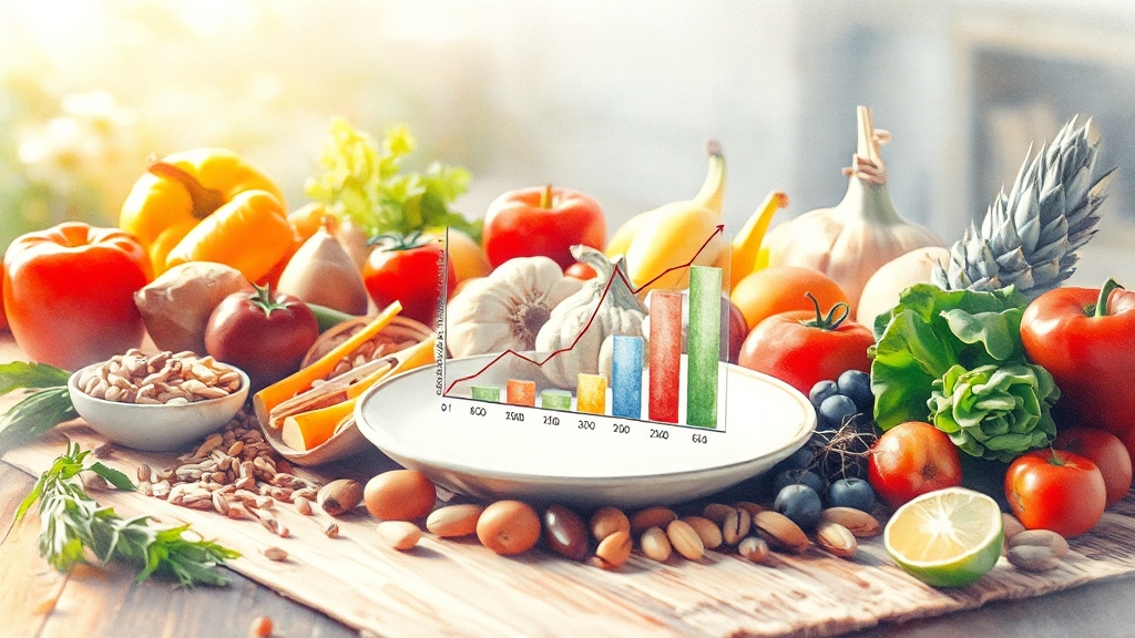 건강 식단 구성 전략 (watercolor 스타일)