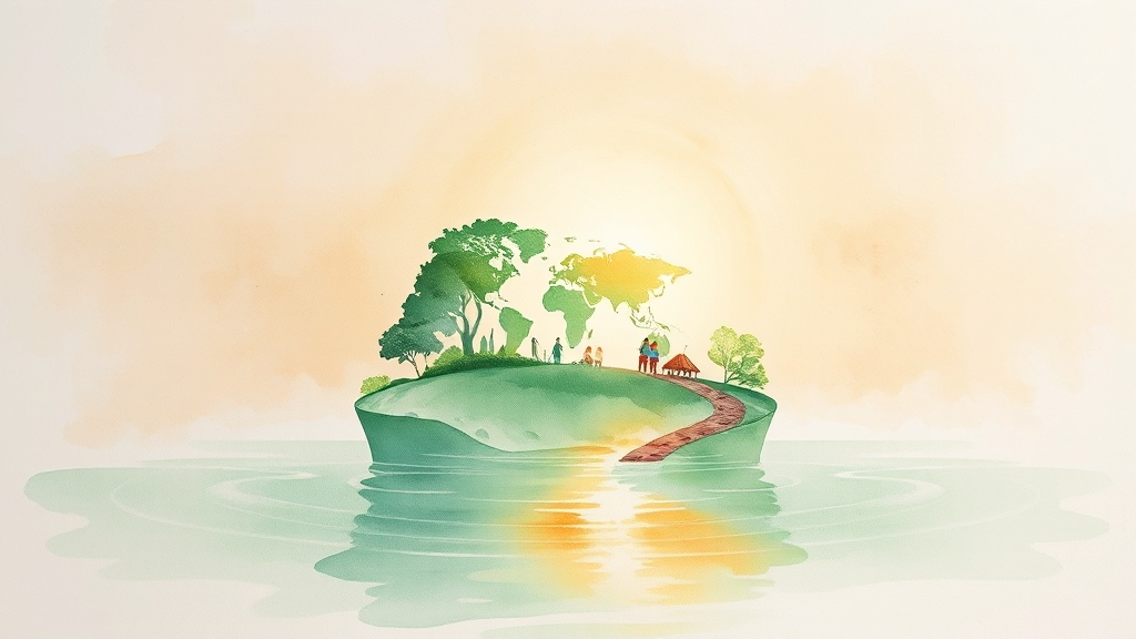 세계 평화 지수(GPI)란? (watercolor 스타일)