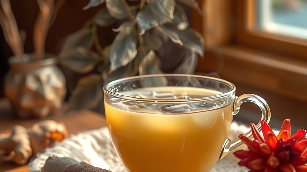 생강, 제대로 알고 먹기 (realistic 스타일)