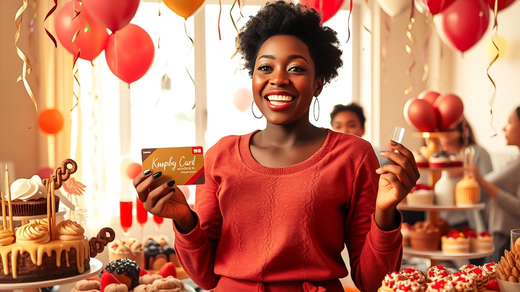 생일 & 카드 할인: 놓치면 손해 (realistic 스타일)