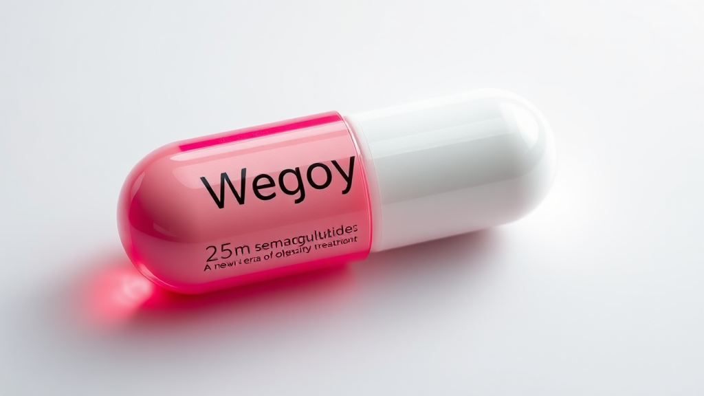 먹는 위고비 FDA 승인! (realistic 스타일)