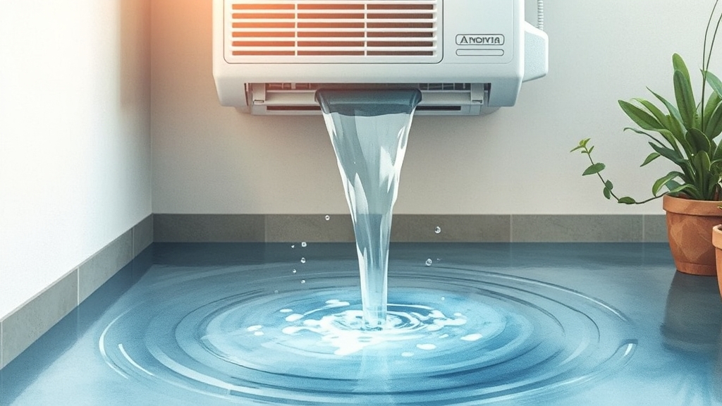 연속 배수 호스, 편리하게! (watercolor 스타일)