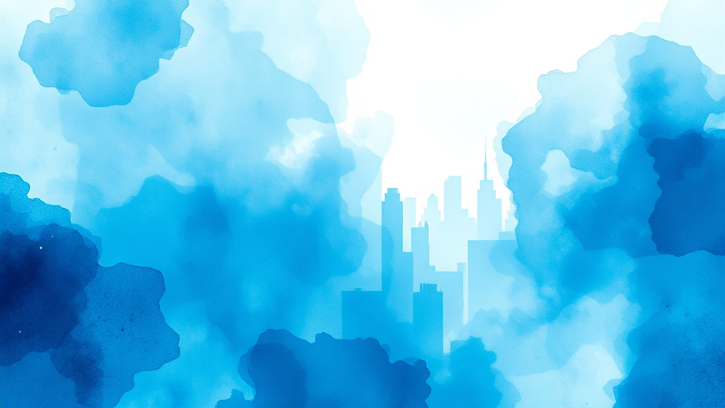 양자컴퓨터, 대체 뭐길래? (watercolor 스타일)