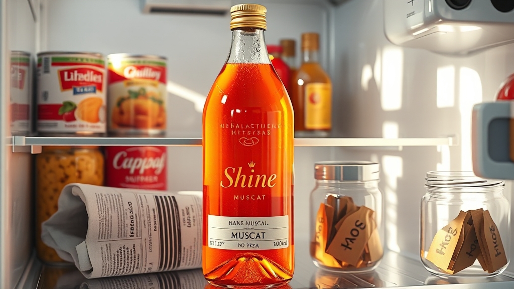 샤인머스켓 보관법: 신선하게 오래오래 (realistic 스타일)