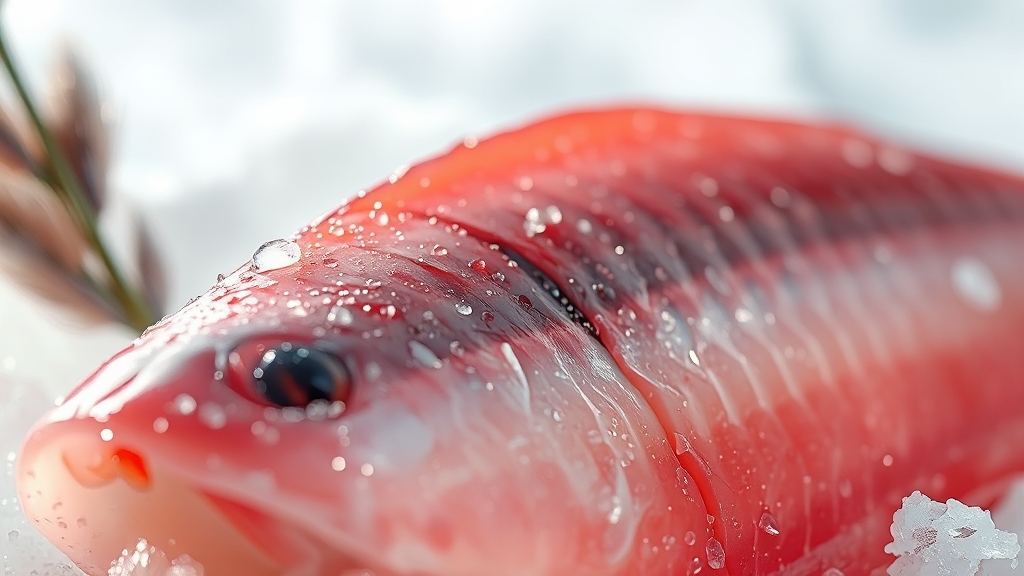 대방어 가격, 얼마나 할까? (watercolor 스타일)