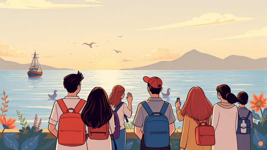 남해군 일자리 정보 얻기 (illustration 스타일)