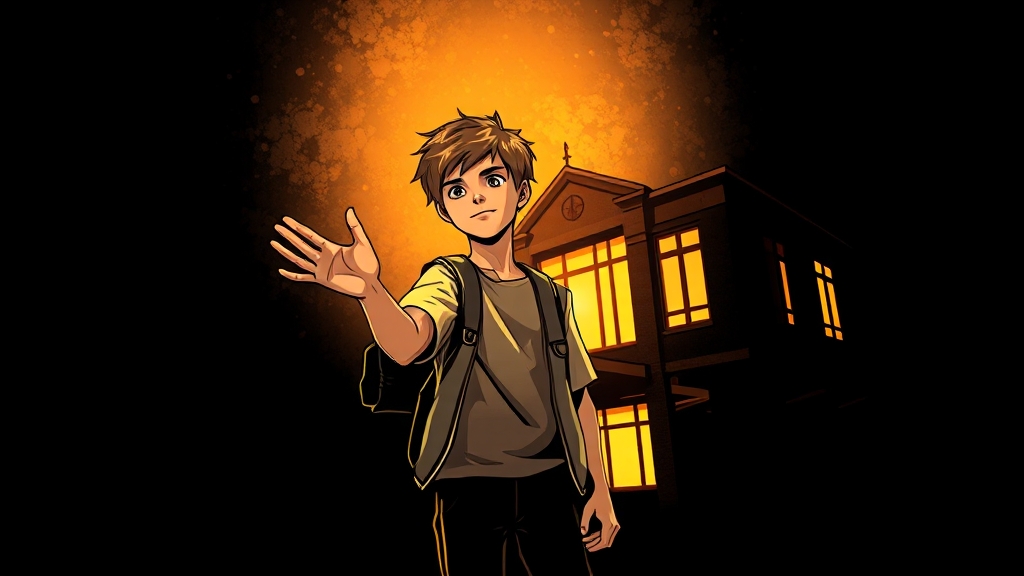 청소년 자살 예방: 사회적 관심 필요 (illustration 스타일)