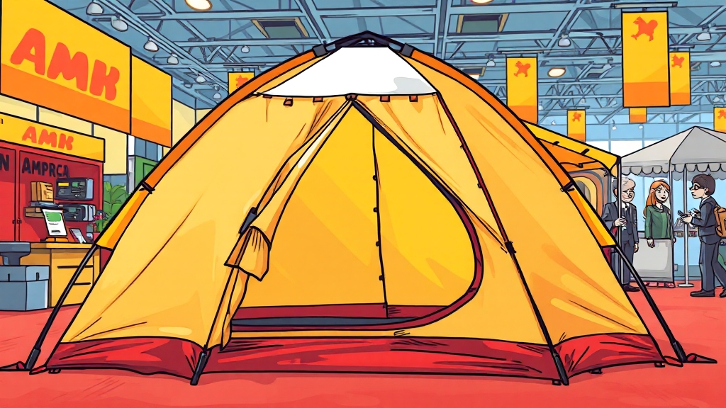 에어텐트 관리 팁: 에어홀 손상 시 (cartoon 스타일)