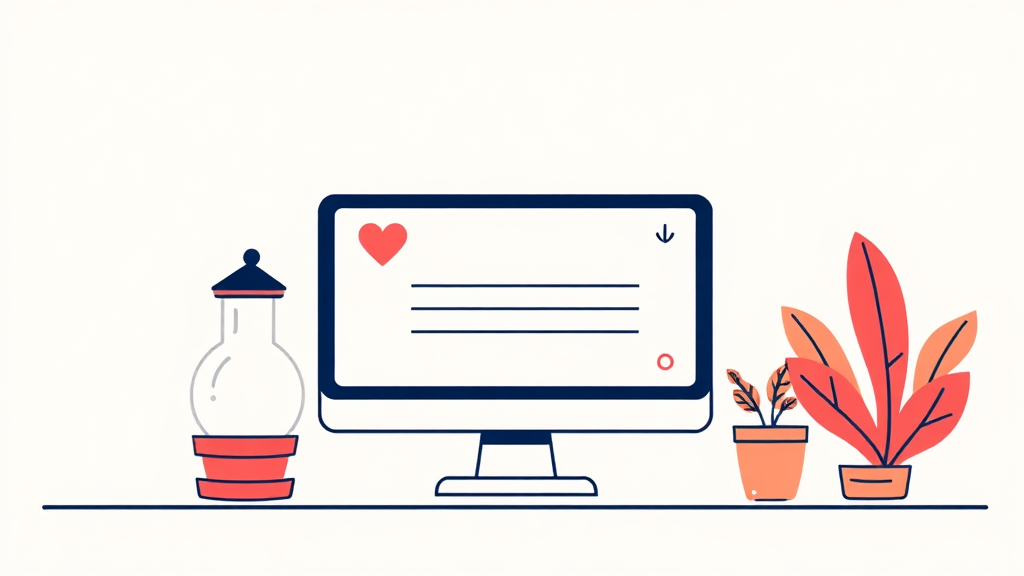 간편 신청 방법: 온라인 및 오프라인 절차 (illustration 스타일)