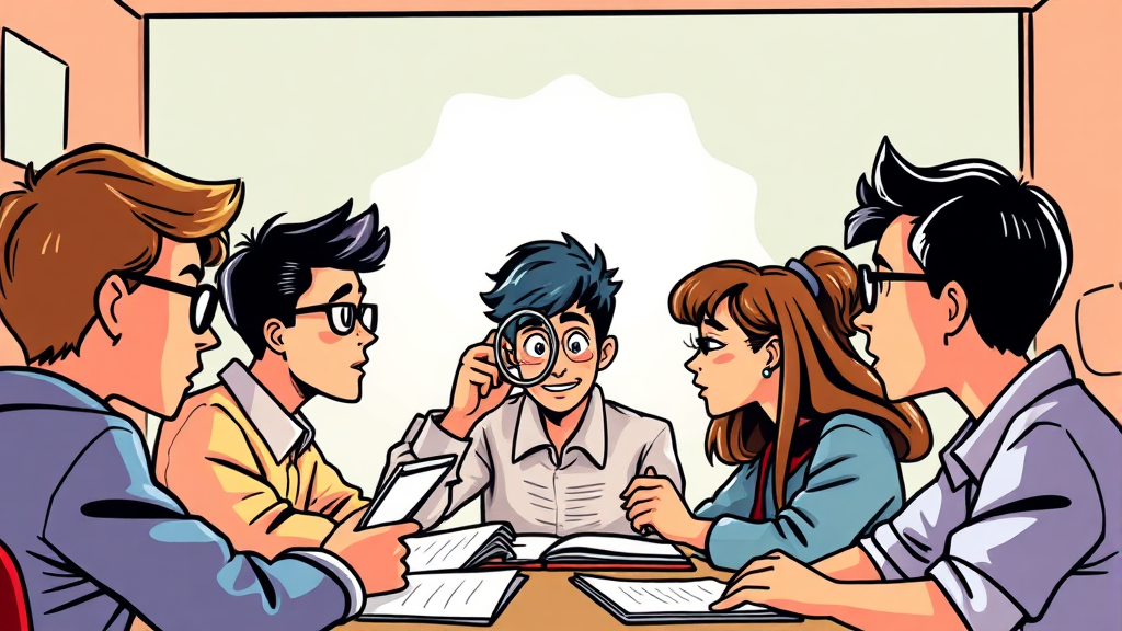 성적표 발표 전 준비 사항 (cartoon 스타일)