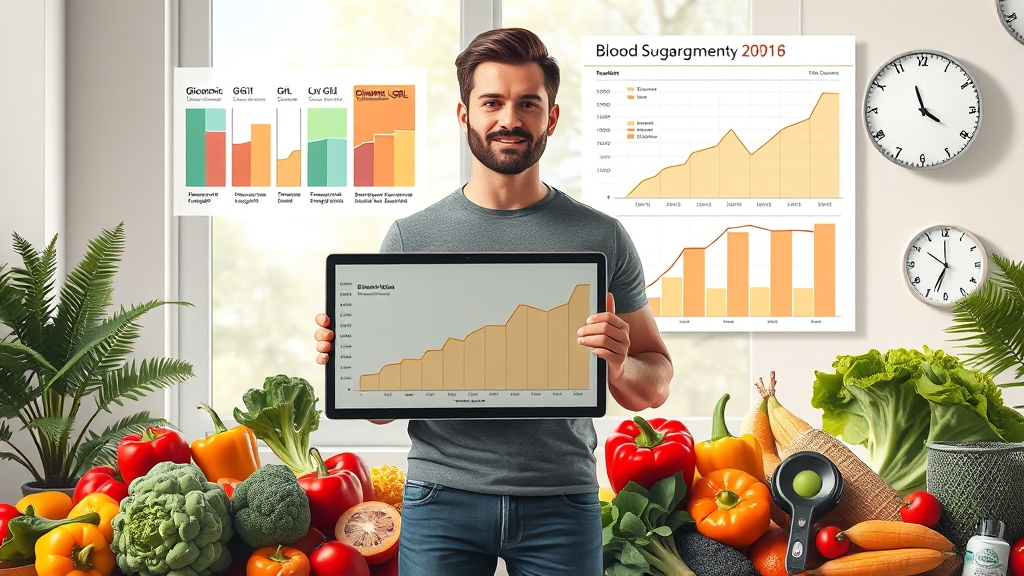 GI/GL 지수, 왜 중요할까? (realistic 스타일)