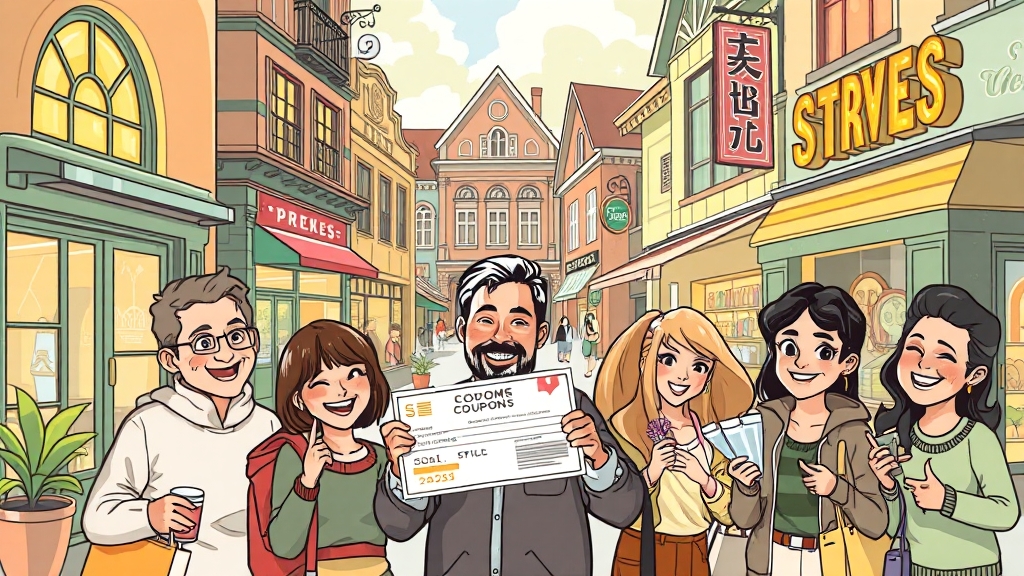 사용 가능한 상품과 서비스 (cartoon 스타일)