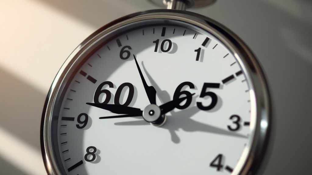 정년 연장, 어떤 방식으로? (realistic 스타일)