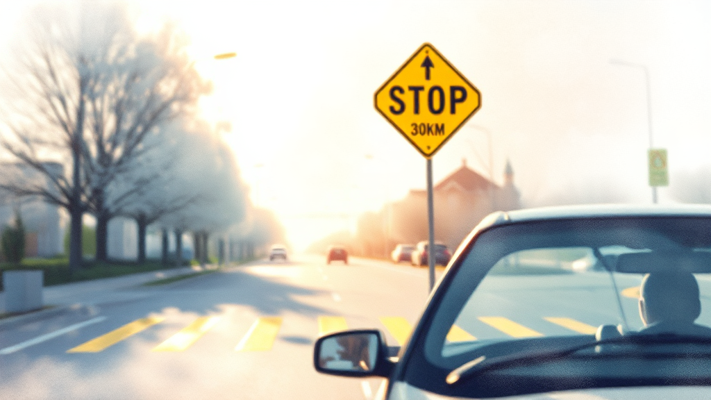 신호위반 FAQ & 운전 꿀팁 (watercolor 스타일)