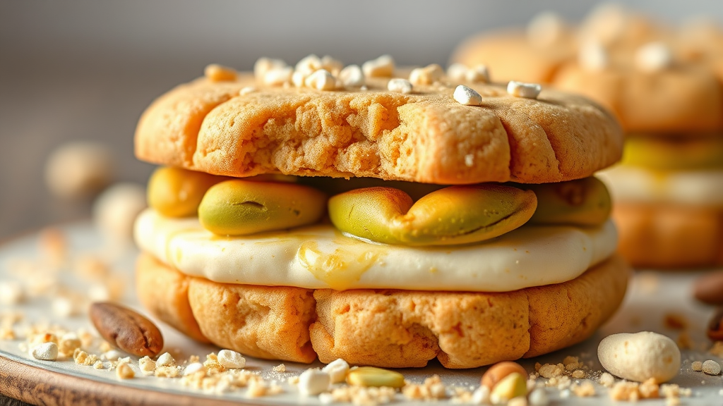 다른 디저트와 비교 (realistic 스타일)