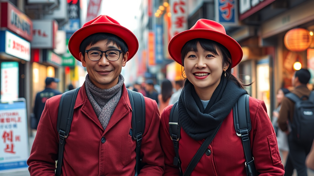 움직이는 관광안내소 소개 (realistic 스타일)