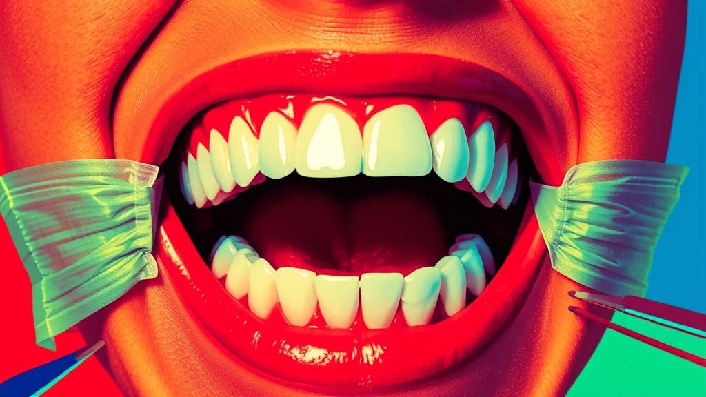 흔들리는 치아, 어떻게 치료할까요? (보존적 치료) (popart 스타일)