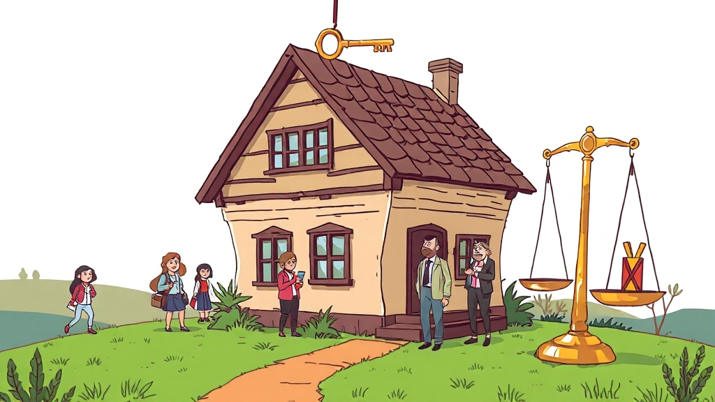 장기보유 특별공제로 절세하기 (cartoon 스타일)