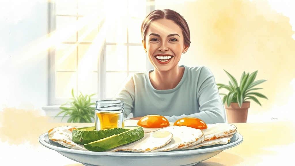 비타민D 흡수율, 이렇게 높여보세요! (watercolor 스타일)