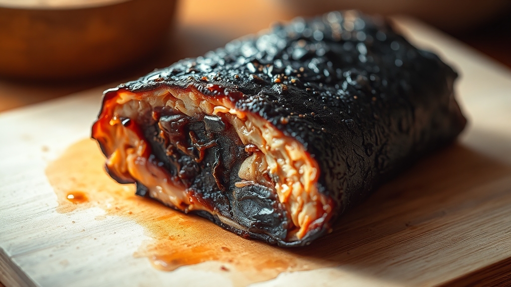 숙성 흑돼지, 숙성 과정 탐구 (watercolor 스타일)