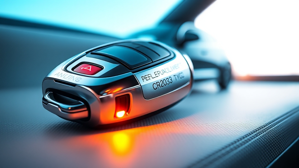 스마트키 배터리 교체 시기 (realistic 스타일)