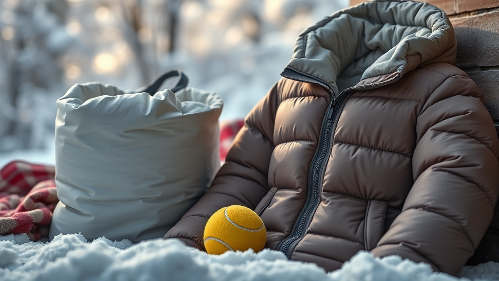 패딩 세탁 실패 원인과 해결책 (realistic 스타일)