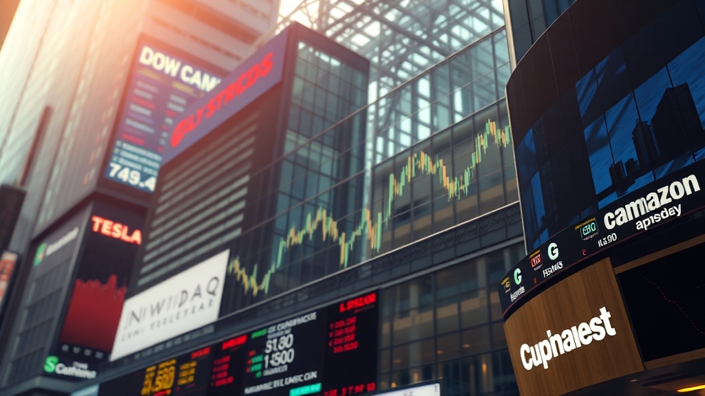 다우, S&P500, 나스닥 지수 혼조 마감 그래픽