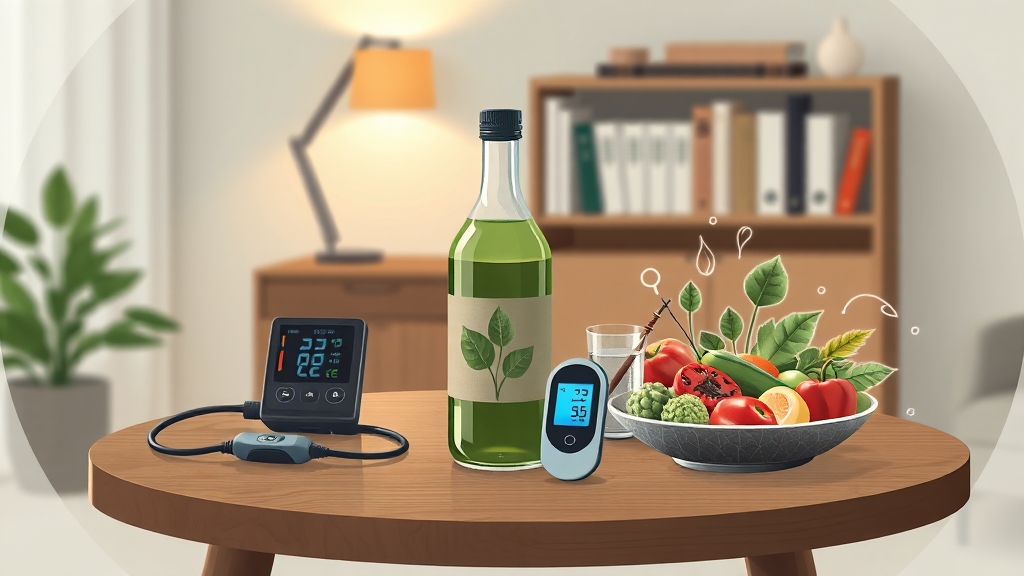특정 질환자는 칡즙을 피해야 할까요? (illustration 스타일)