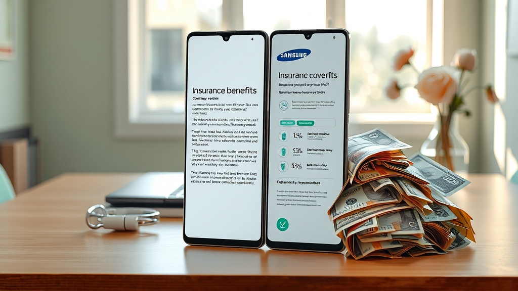 휴대폰 보험 활용법 (realistic 스타일)