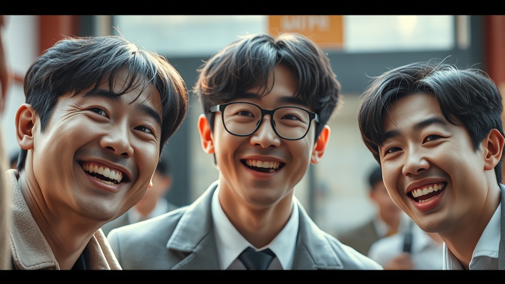 매력 폭발! 등장인물 분석 (realistic 스타일)