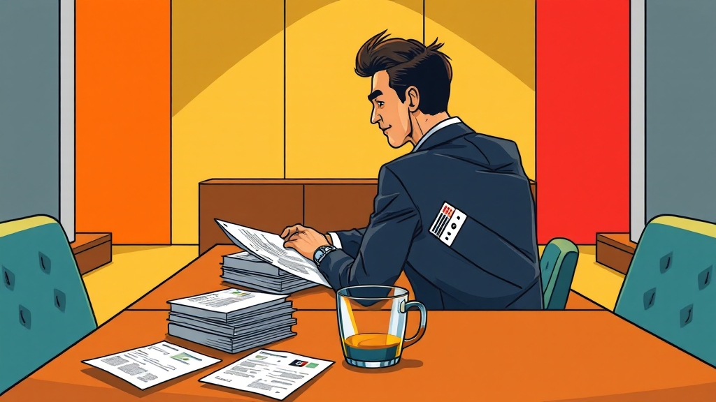 기획부동산 사기 발생 시 대처 (cartoon 스타일)