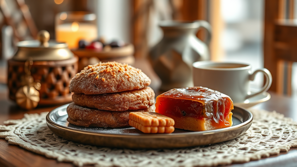 달콤한 마무리, 식혜와 약과 (realistic 스타일)