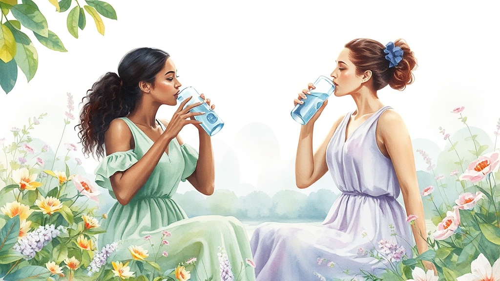 안전 사용법, 꼭 확인! (watercolor 스타일)