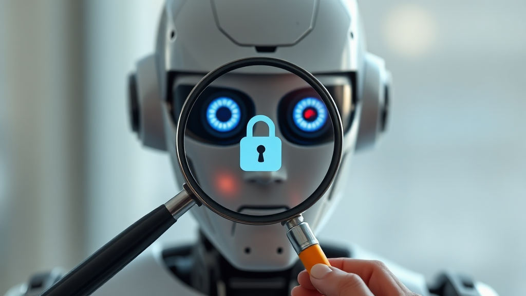 ChatGPT 활용 시 주의사항 (realistic 스타일)