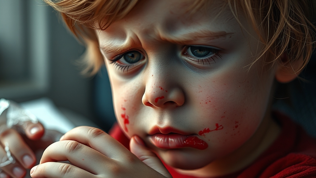 음식 알레르기란? (realistic 스타일)