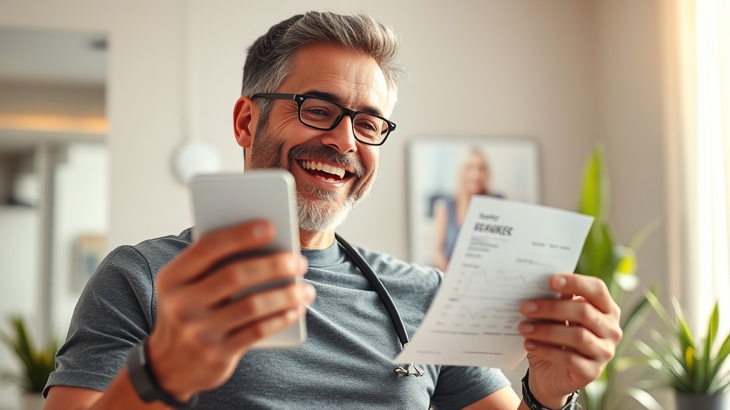 체중 감량 후 변화 (realistic 스타일)