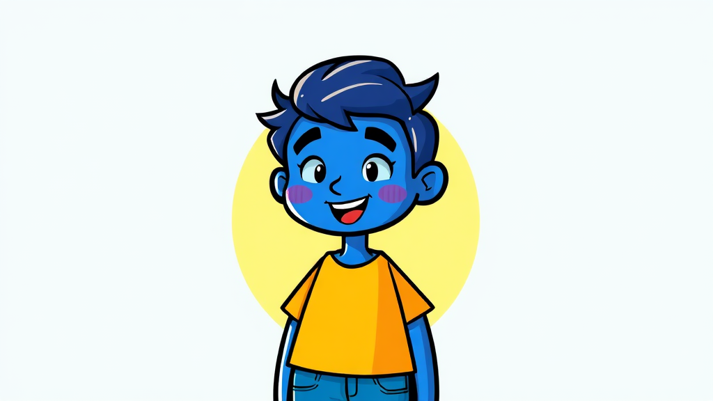 AI 도구별 프롬프트 비교 분석 (cartoon 스타일)