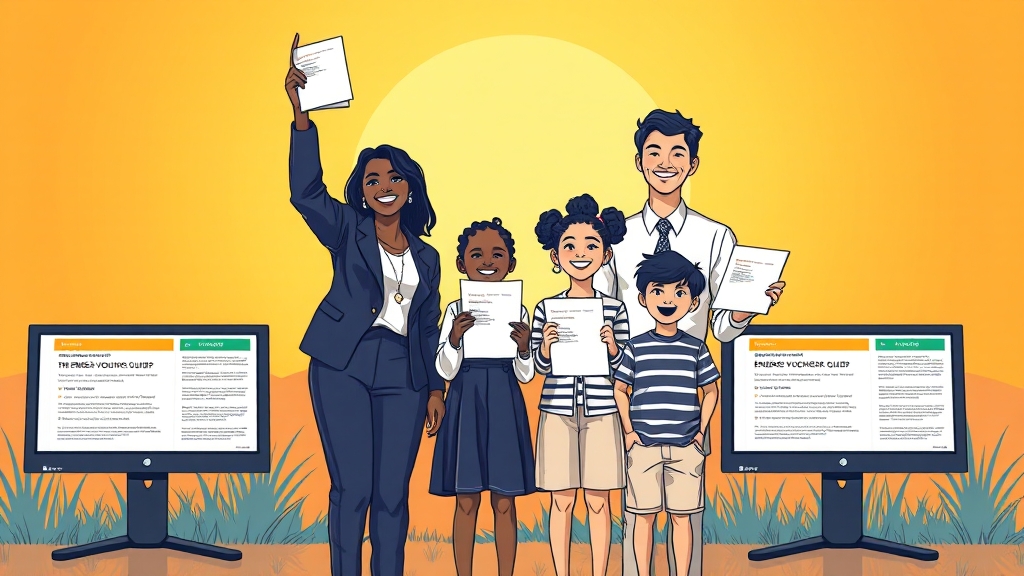 신청 방법 및 절차 (illustration 스타일)