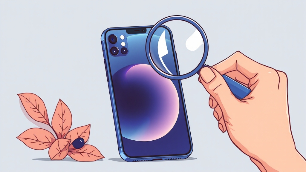 아이폰15 플러스 중고 시세 분석 (illustration 스타일)