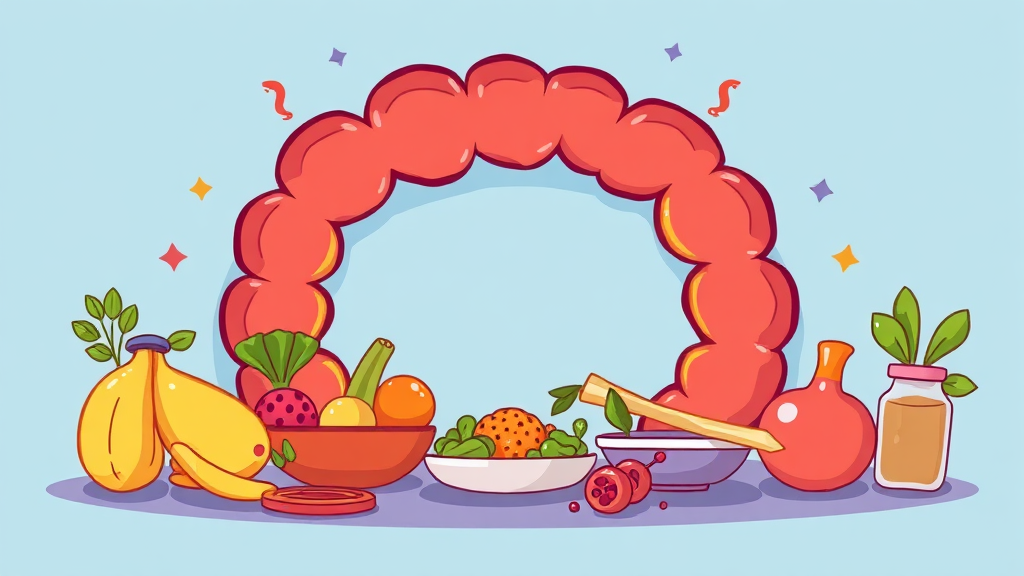 췌장 건강을 위한 생활 습관 가이드 (cartoon 스타일)