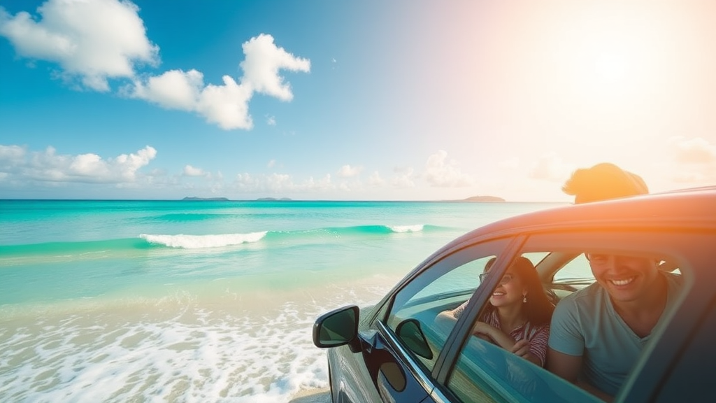 오키나와 여행 경비 절약 팁 (realistic 스타일)