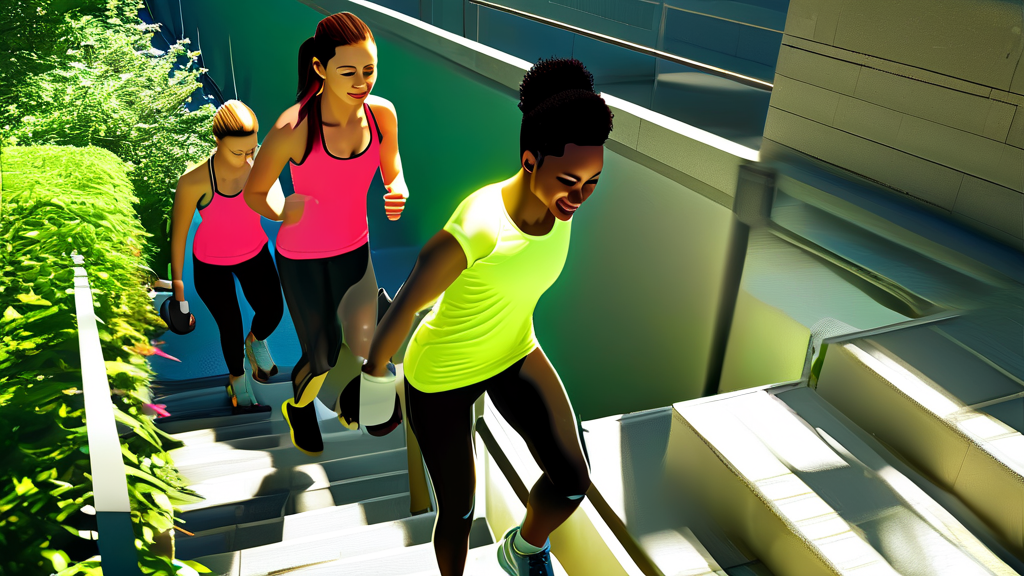 식후 혈당 관리를 위한 운동 종류와 방법 (realistic 스타일)