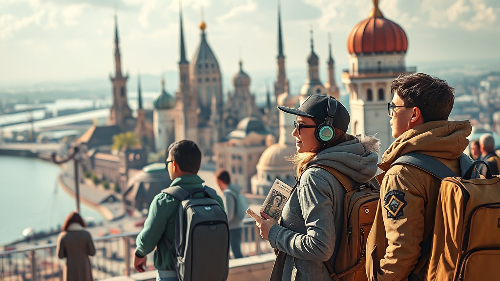 관광세, 무엇일까요? (realistic 스타일)