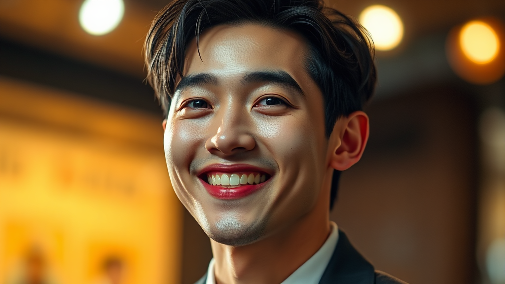 외모 변화에 대한 다양한 반응 (realistic 스타일)