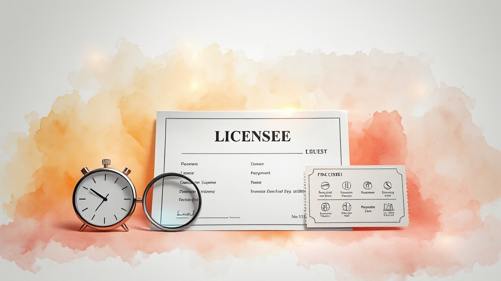 재발급과 갱신, 핵심 차이점 정리 (watercolor 스타일)