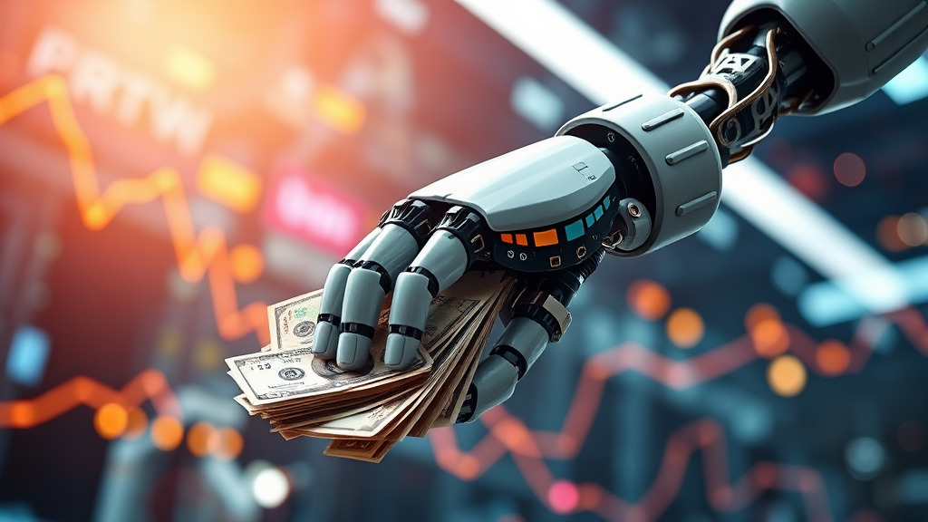 관련 기업 및 시장 동향 (realistic 스타일)