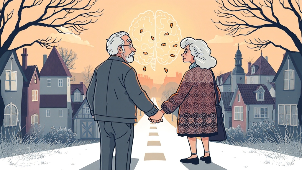 간병보험 vs. 치매보험: 나에게 맞는 선택? (illustration 스타일)