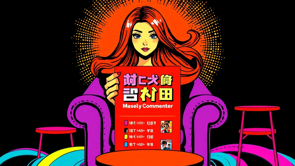OTT 플랫폼 시청 방법 (popart 스타일)