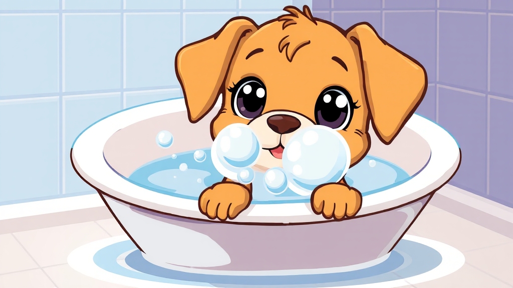 목욕, 얼마나 자주 해야 할까? (cartoon 스타일)